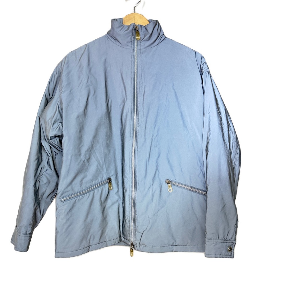 Emporio Armani Futuristic Reflective Glass Puffer Jacket AW2000 Men’s Sz Medium